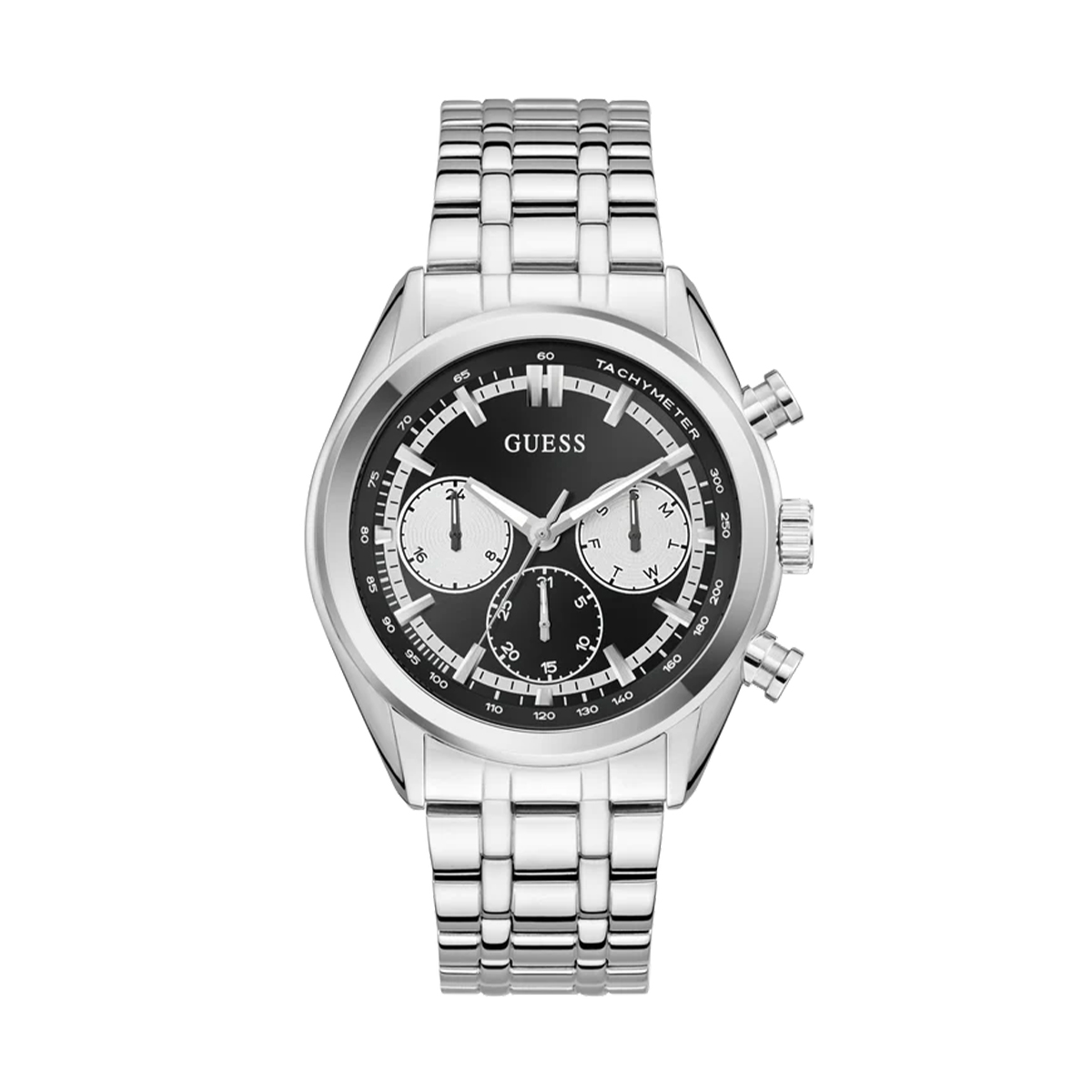 MONTRE GUESS HOMME M.FONCTION ACIER